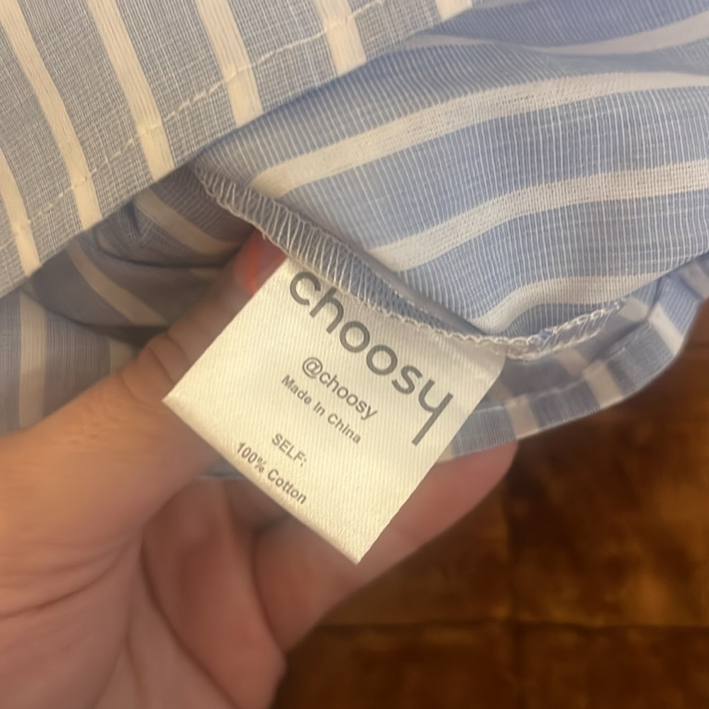 ☀️3/$20 Choosy Cropped Puff Sleeve Blouse - Picture 3 of 4